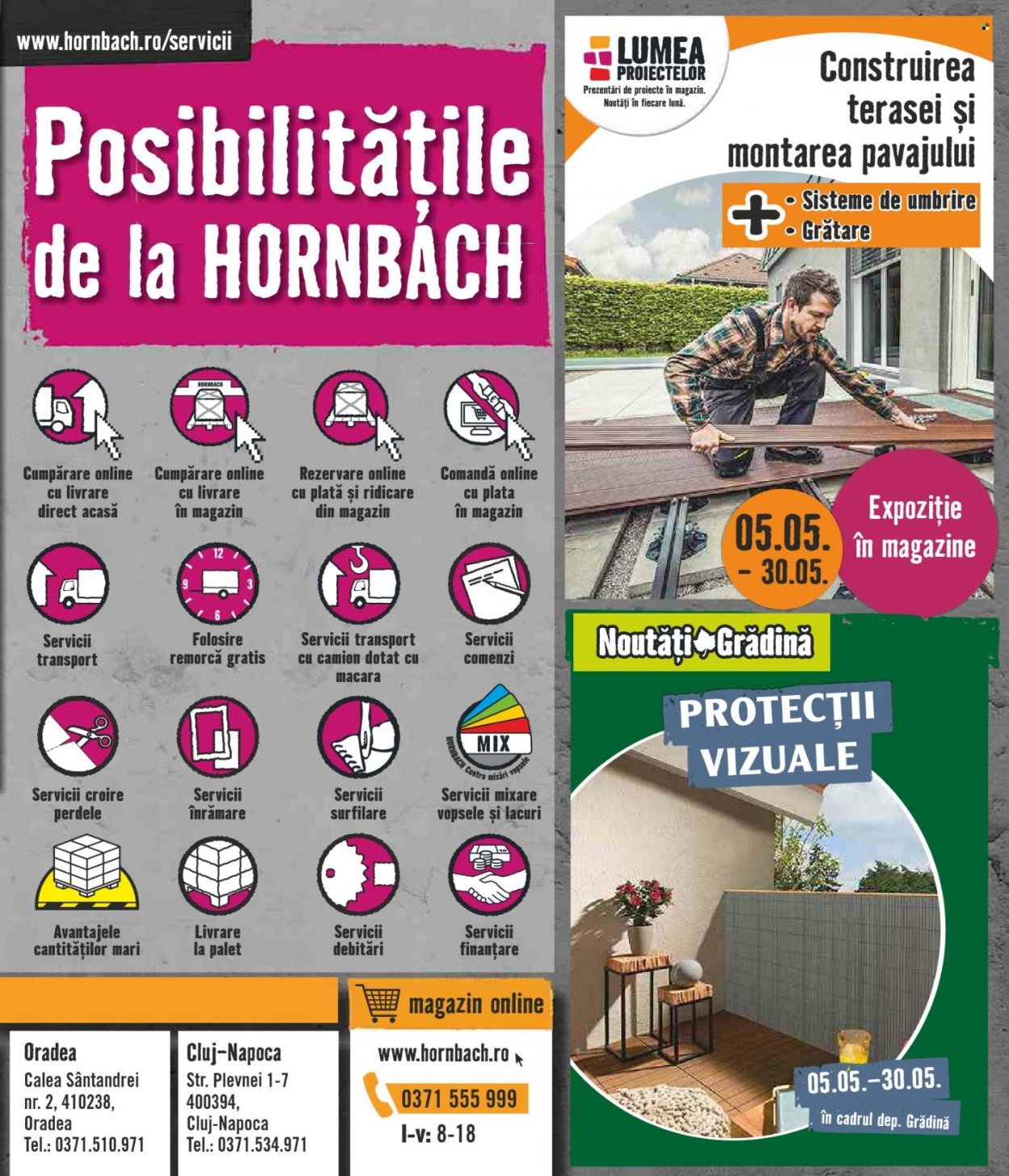 Cataloage Hornbach  - 02.05.2022 - 05.06.2022. Pagina 3.
