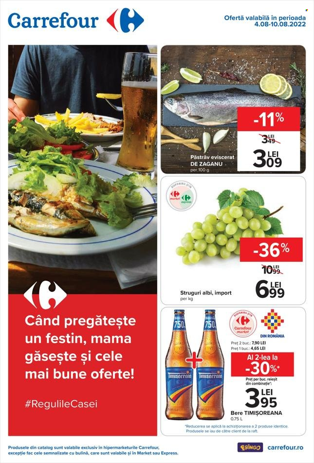 Cataloage Carrefour  - 04.08.2022 - 10.08.2022. Pagina 1.