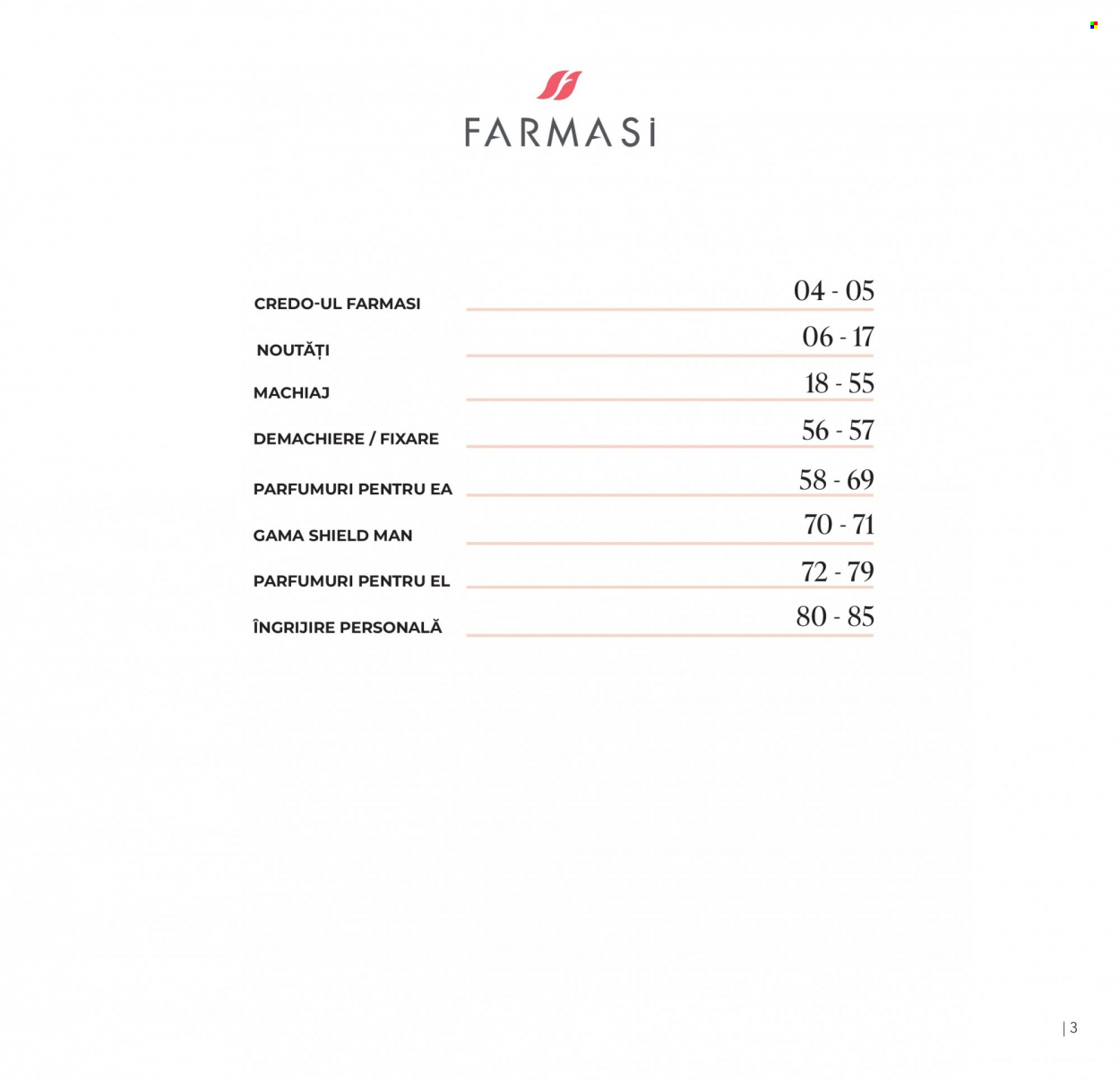 Cataloage Farmasi  - 01.04.2023 - 30.06.2023. Pagina 3.