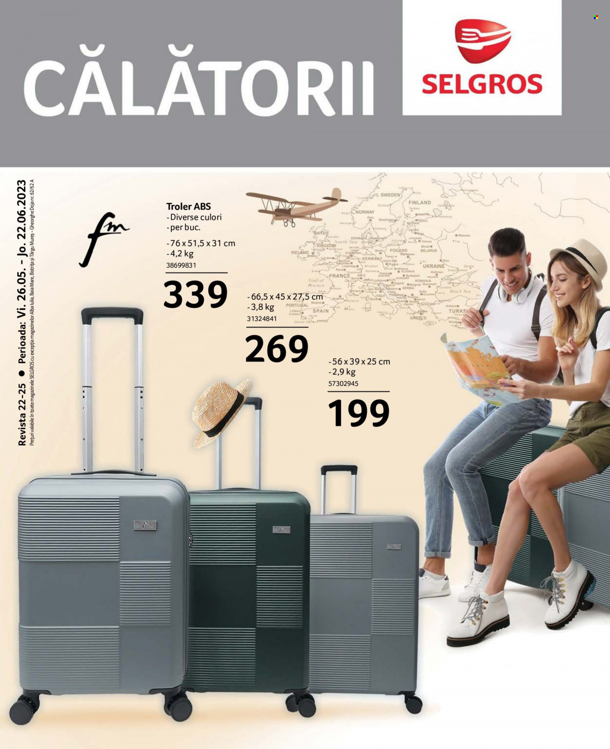 Cataloage Selgros  - 26.05.2023 - 22.06.2023. Pagina 1.