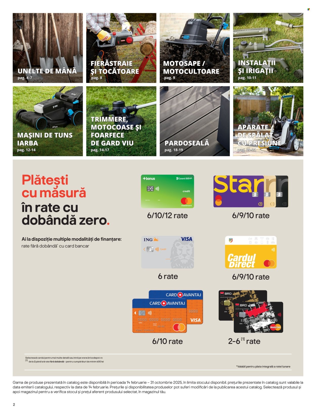Cataloage Brico Depot . Pagina 2.