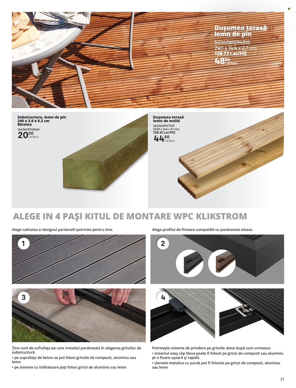Cataloage Brico Depot . Pagina 21.