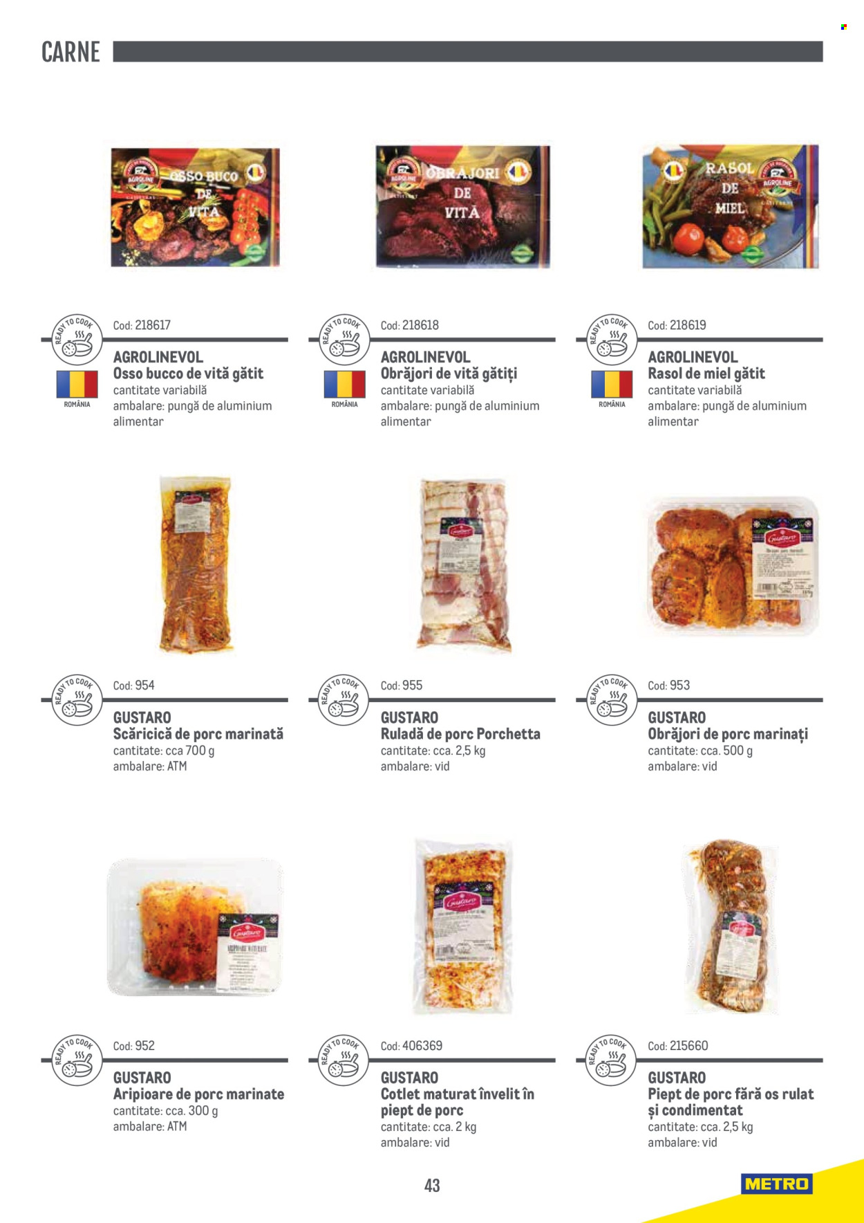 Cataloage Metro  - 14.11.2024 - 31.12.2025. Pagina 43.