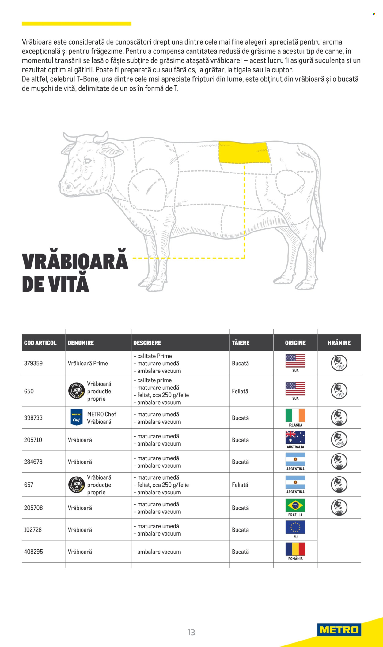 Cataloage Metro  - 20.06.2022 - 31.12.2025. Pagina 13. Pagina 13