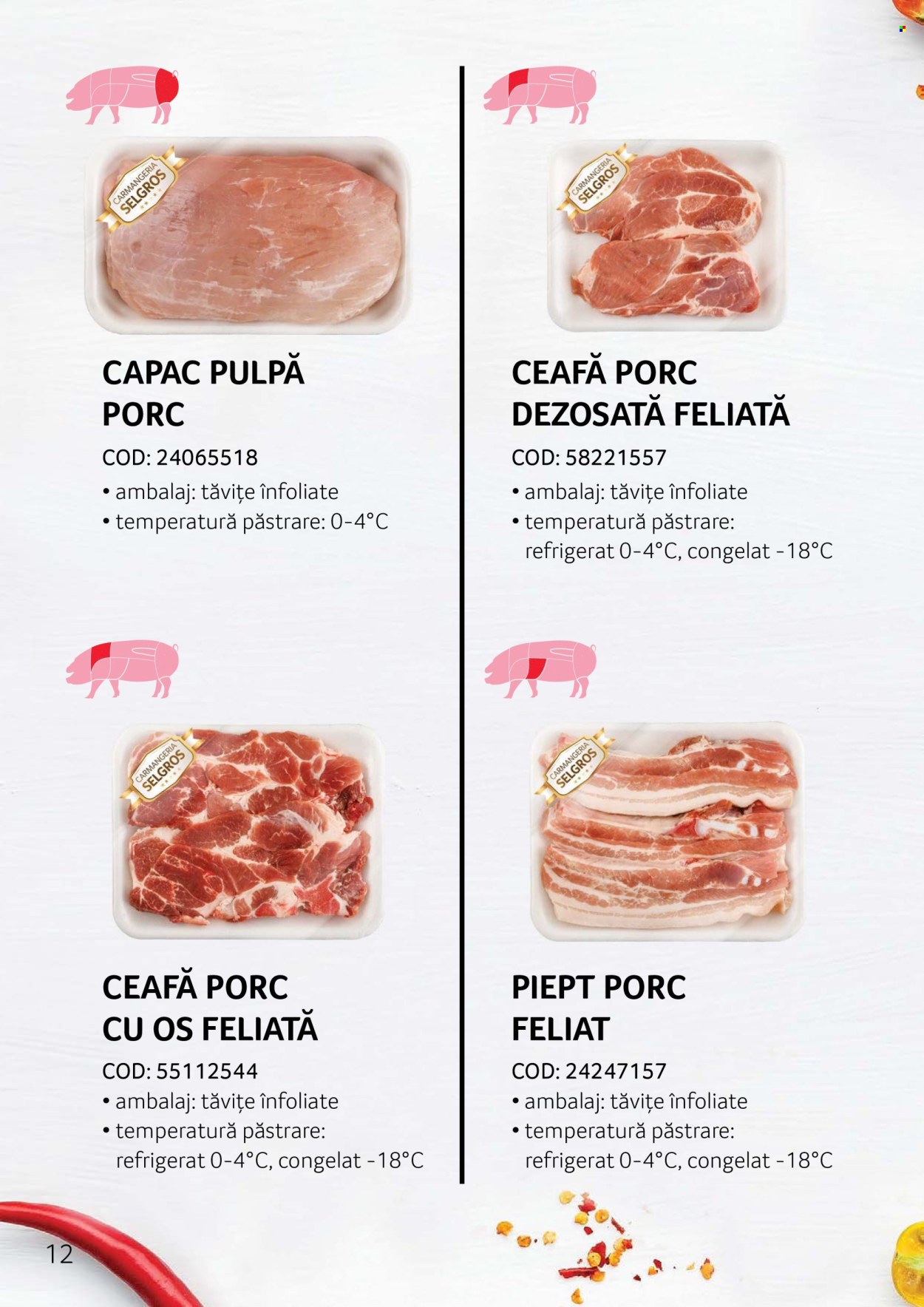 Cataloage Selgros . Pagina 12.