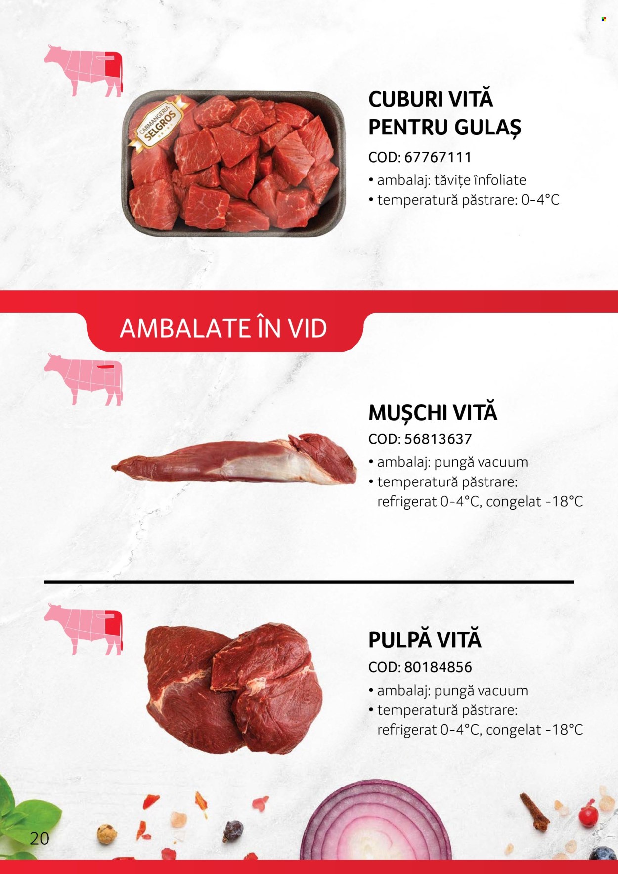 Cataloage Selgros . Pagina 20.