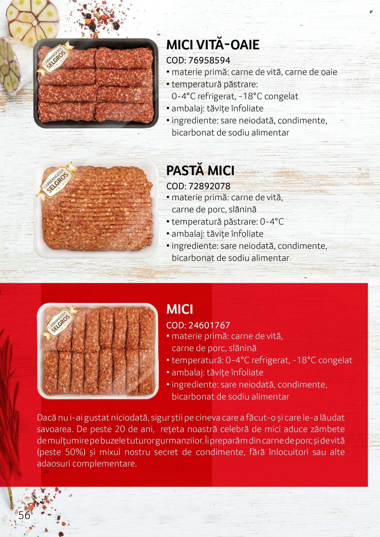 Cataloage Selgros . Pagina 56.