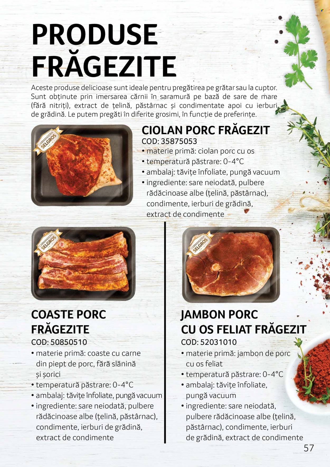 Cataloage Selgros . Pagina 57.