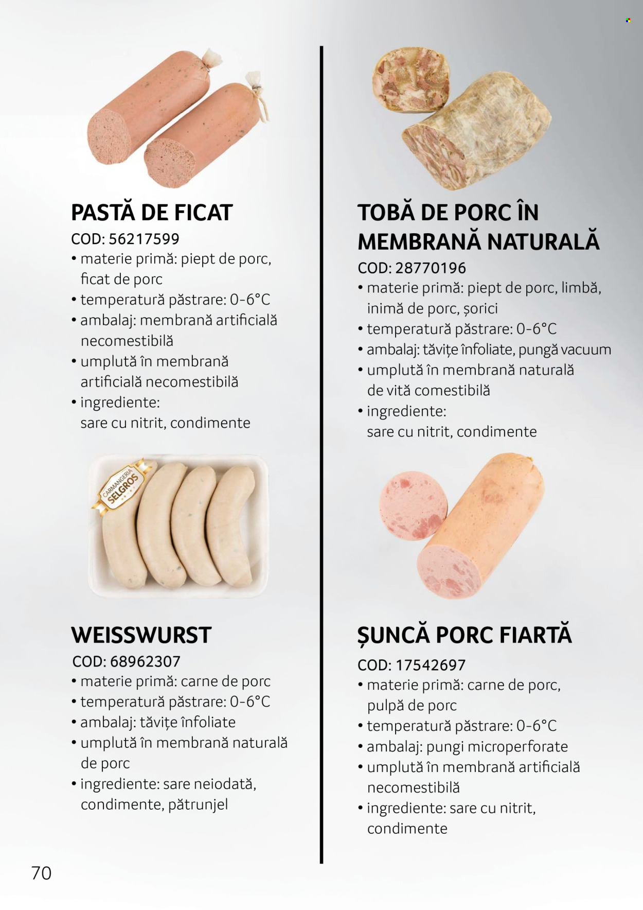 Cataloage Selgros . Pagina 70.
