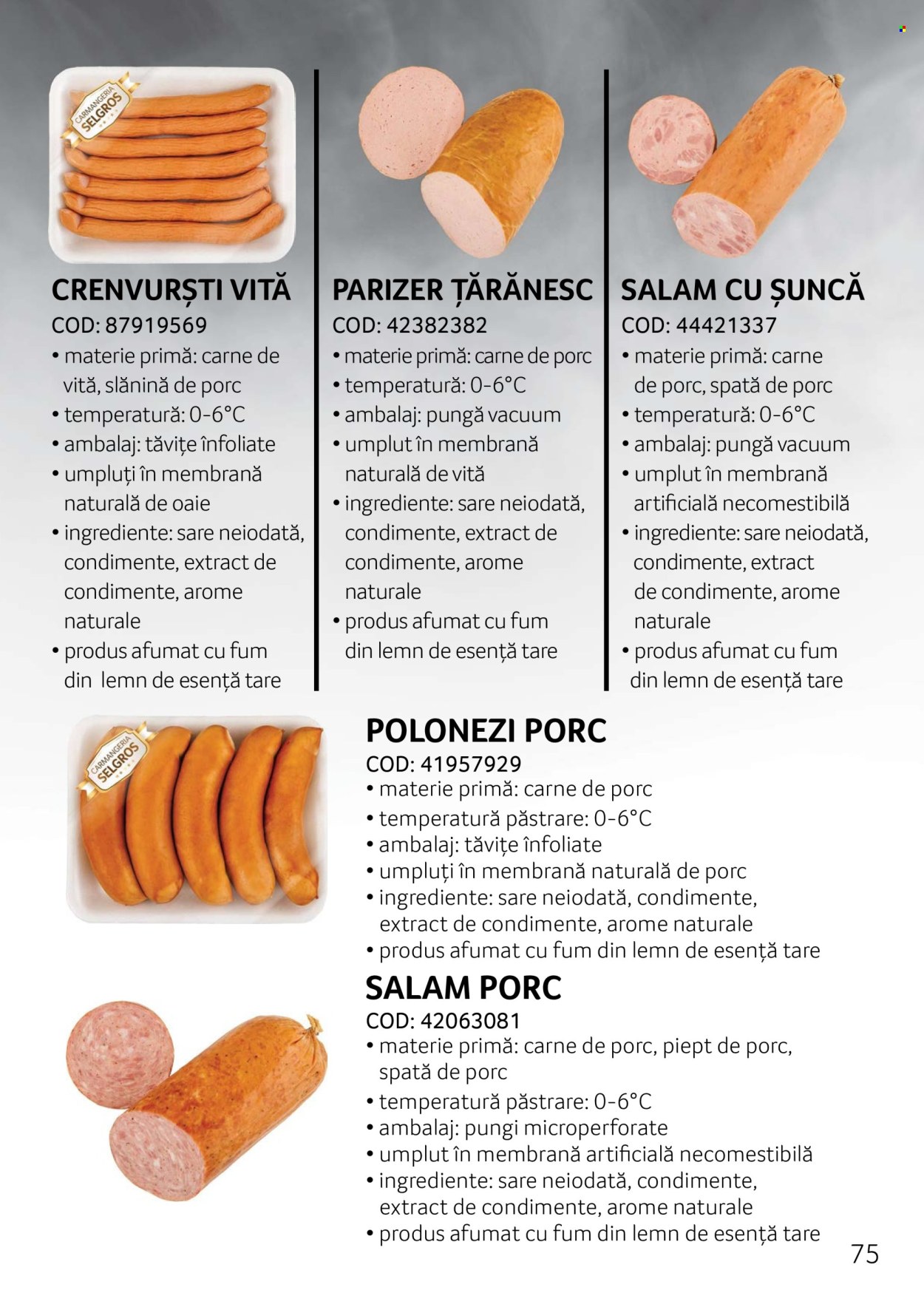 Cataloage Selgros . Pagina 75.