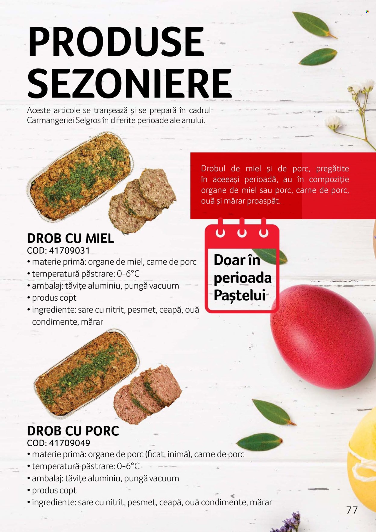 Cataloage Selgros . Pagina 77.