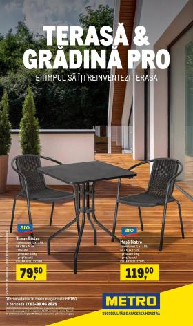 Metro - Catalog Terasă și grădină PRO