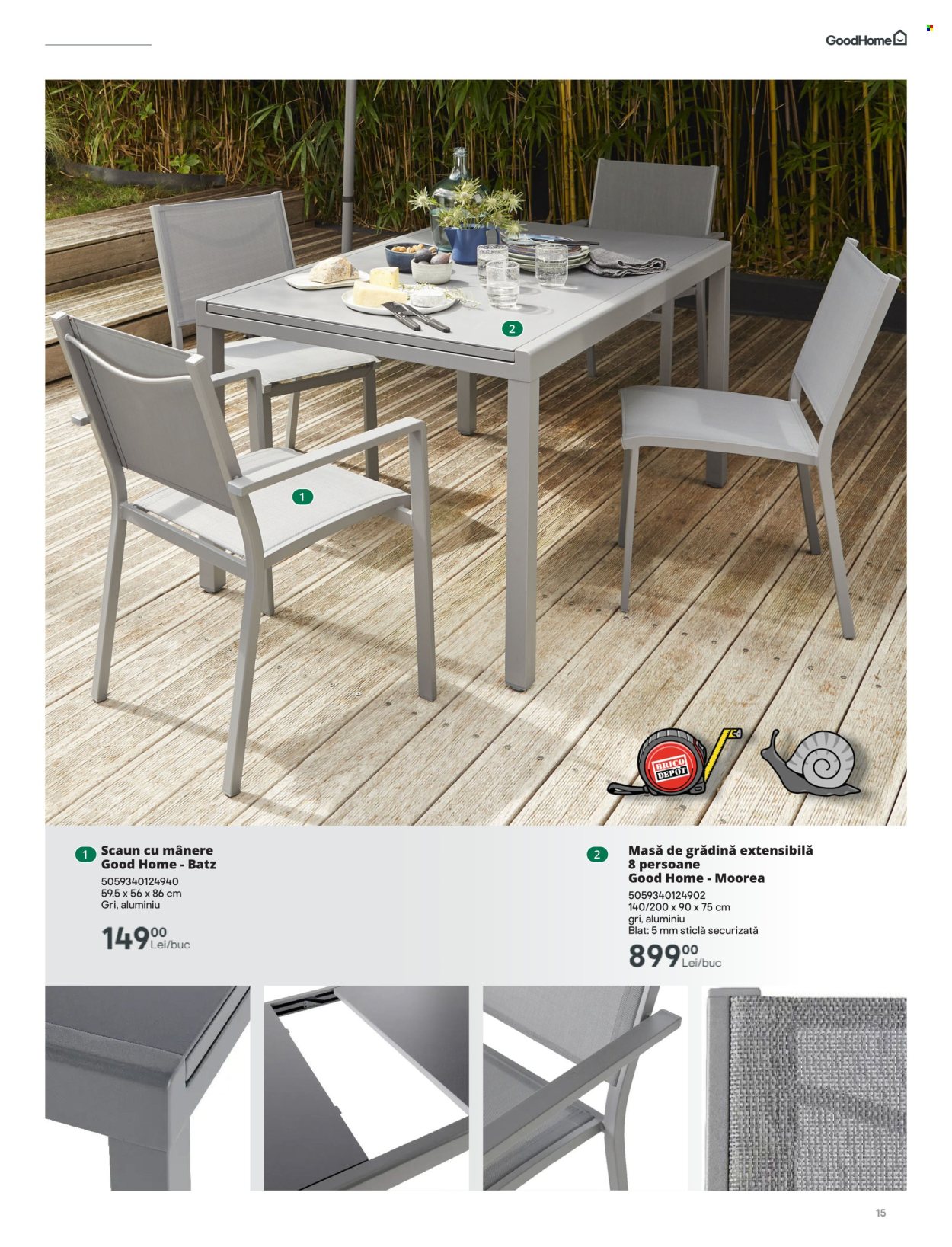 Cataloage Brico Depot  - 28.03.2025 - 31.10.2025. Pagina 15.