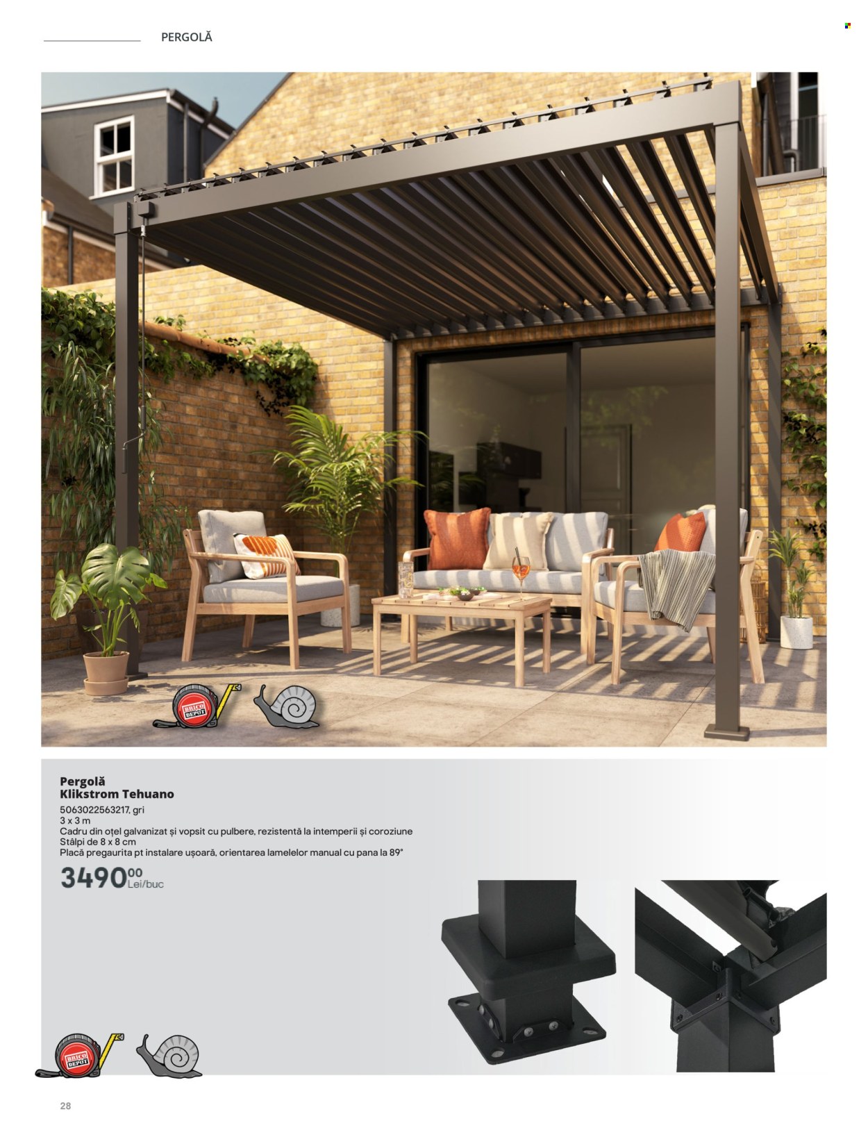 Cataloage Brico Depot  - 28.03.2025 - 31.10.2025. Pagina 28.