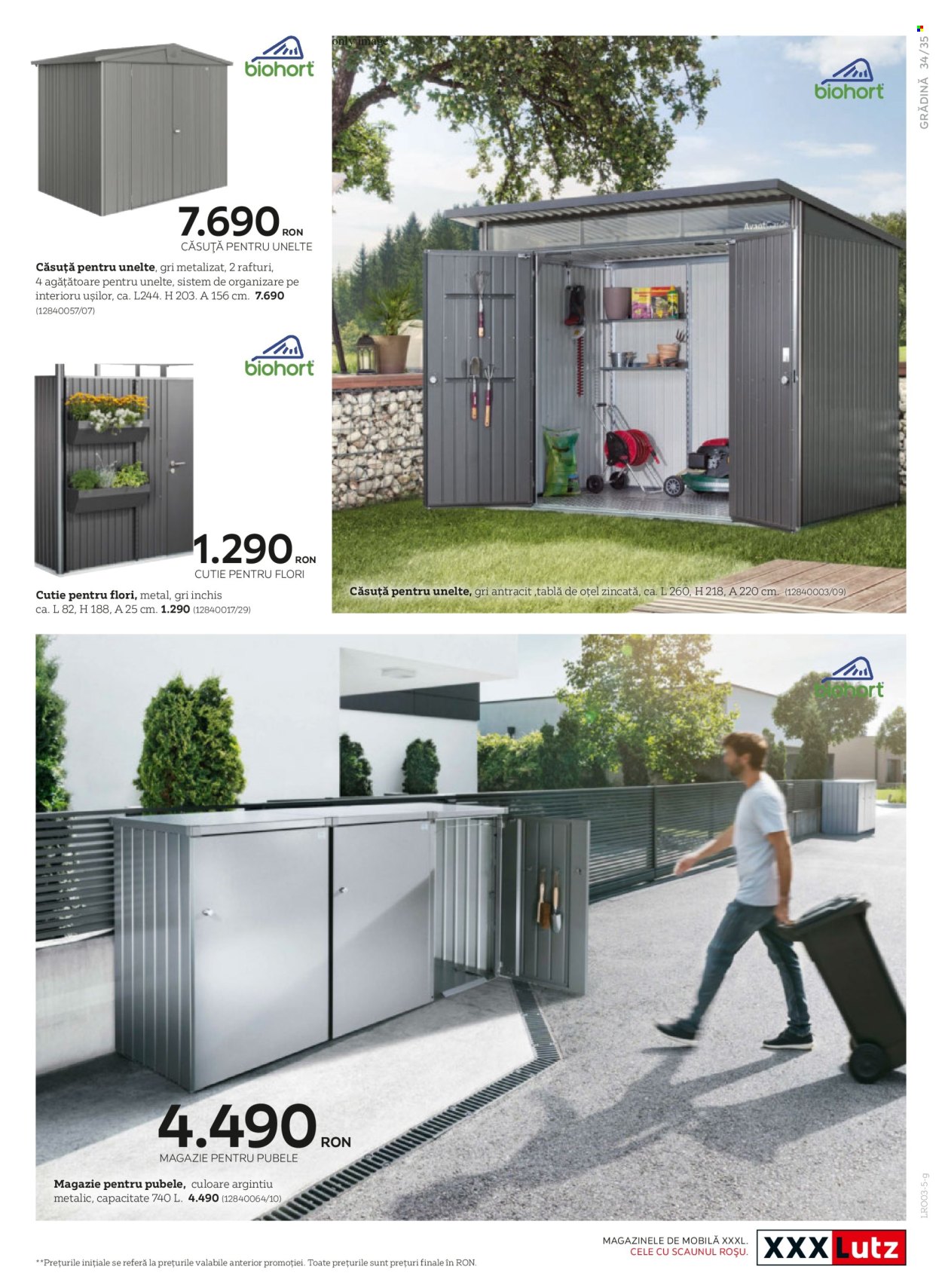 Cataloage XXXLutz  - 10.03.2025 - 10.09.2025. Pagina 35.