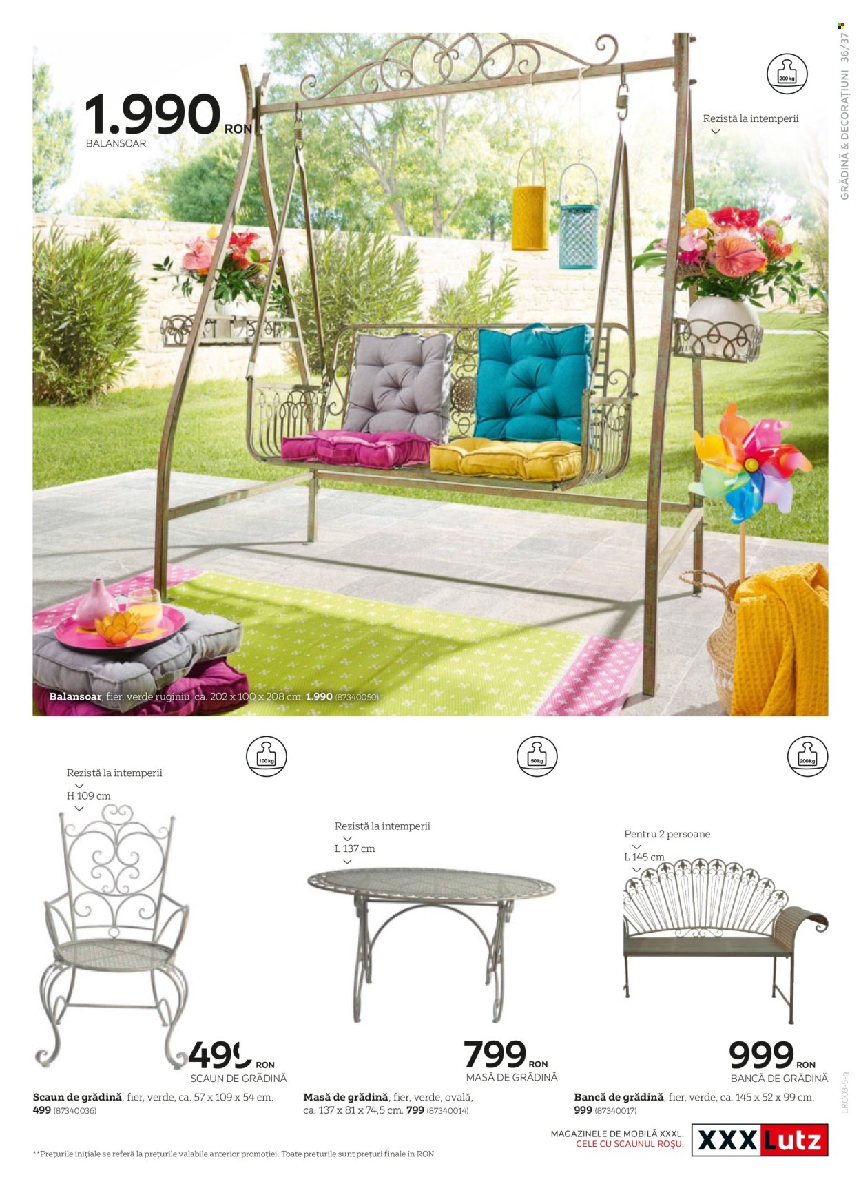Cataloage XXXLutz  - 10.03.2025 - 10.09.2025. Pagina 37.