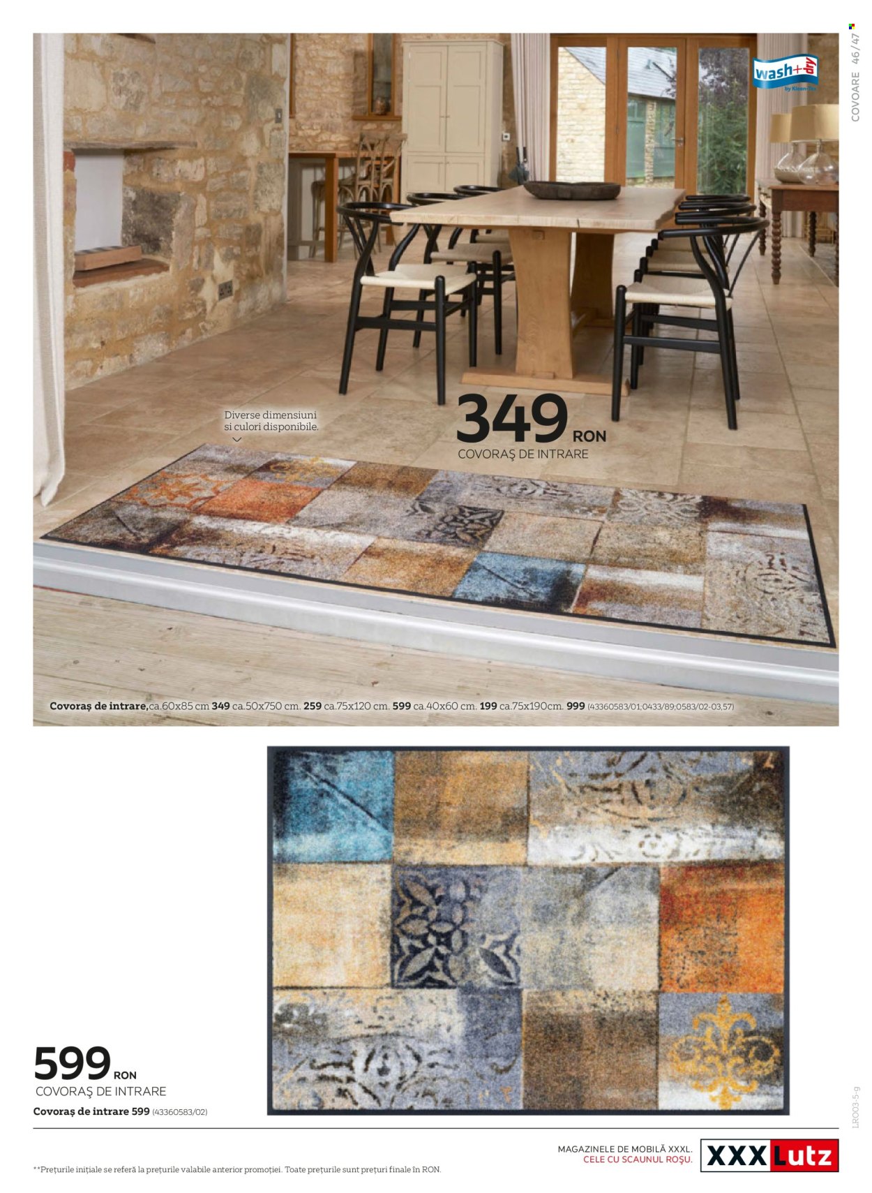 Cataloage XXXLutz  - 10.03.2025 - 10.09.2025. Pagina 47.
