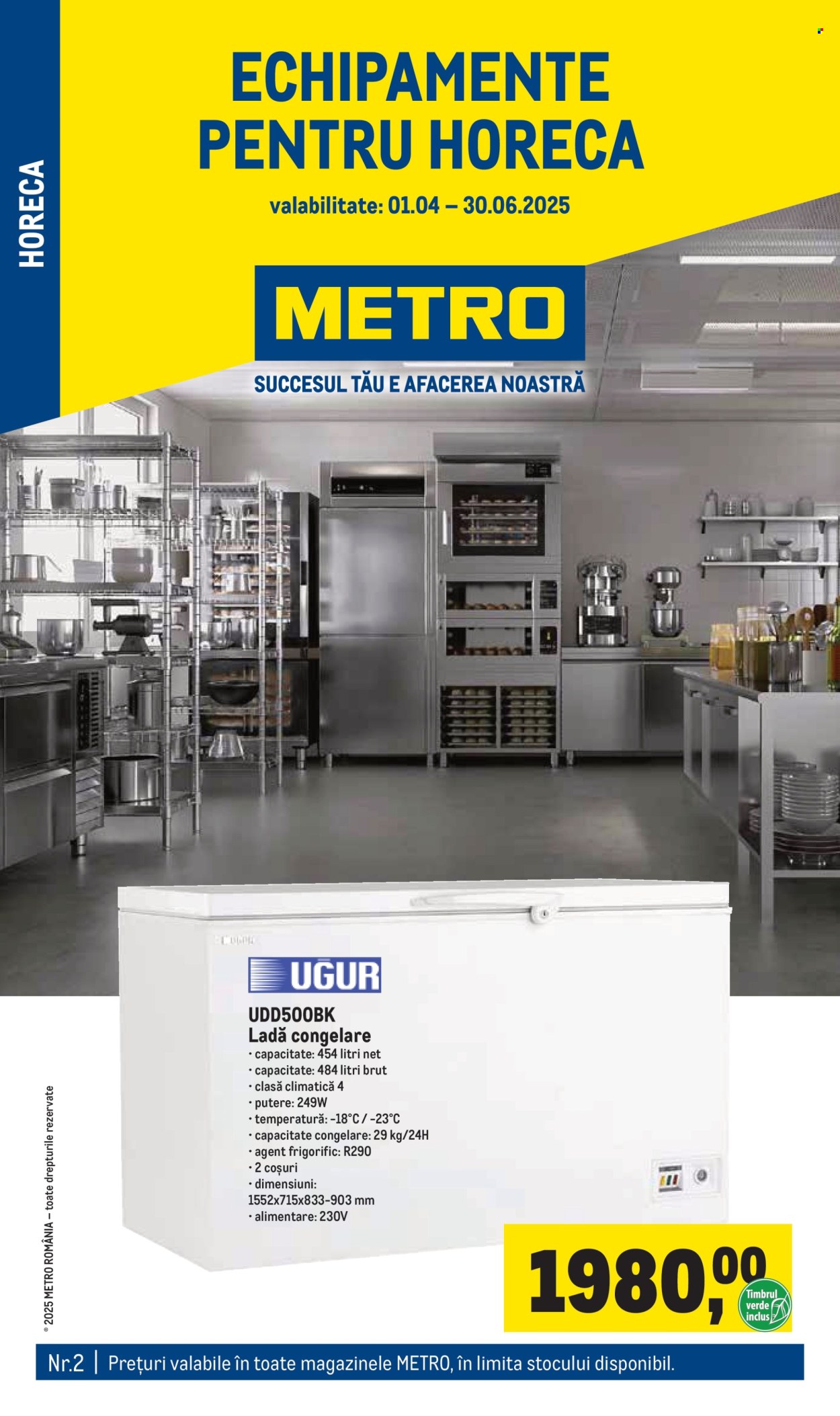 Cataloage Metro  - 01.04.2025 - 30.06.2025. Pagina 1.