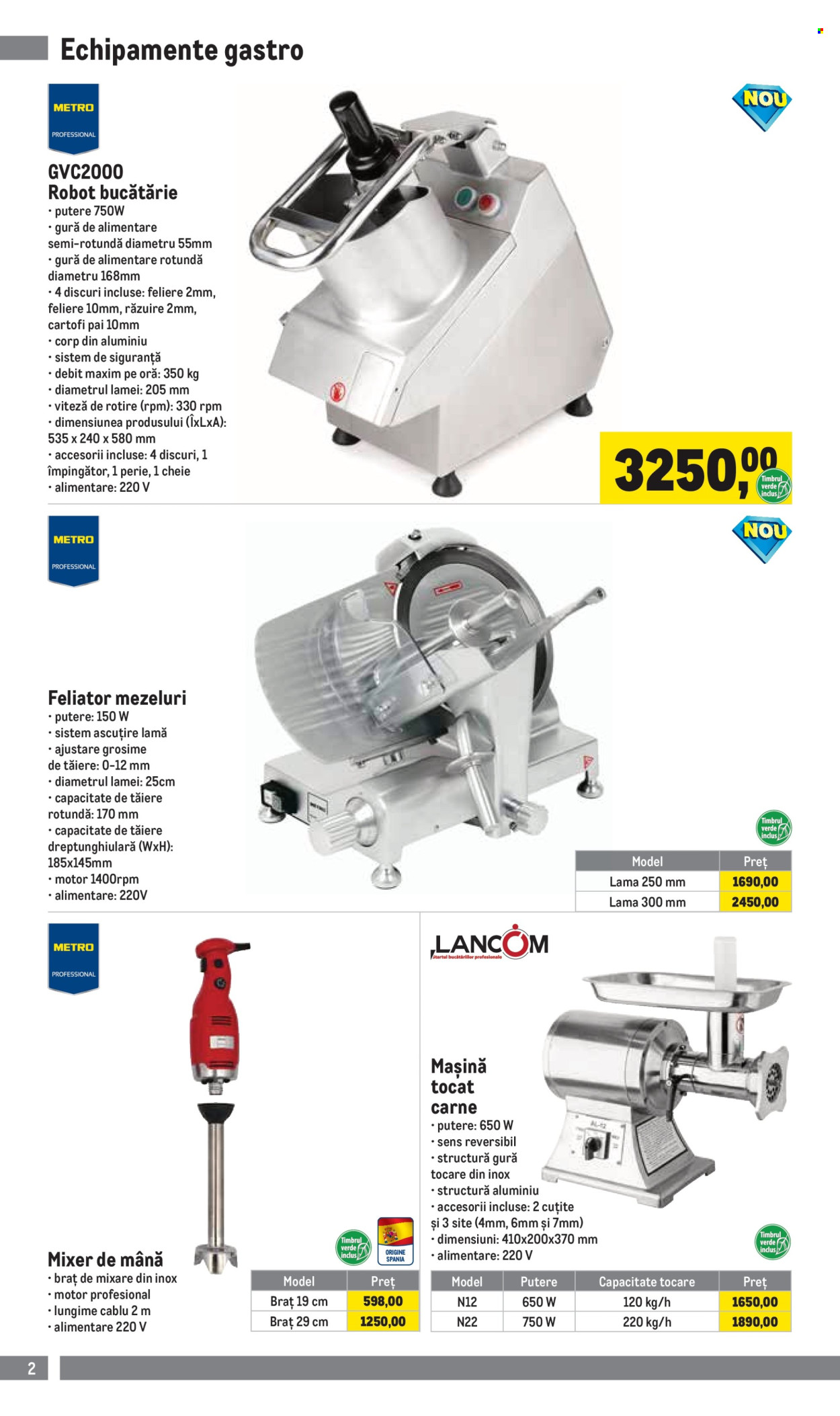 Cataloage Metro  - 01.04.2025 - 30.06.2025. Pagina 2.