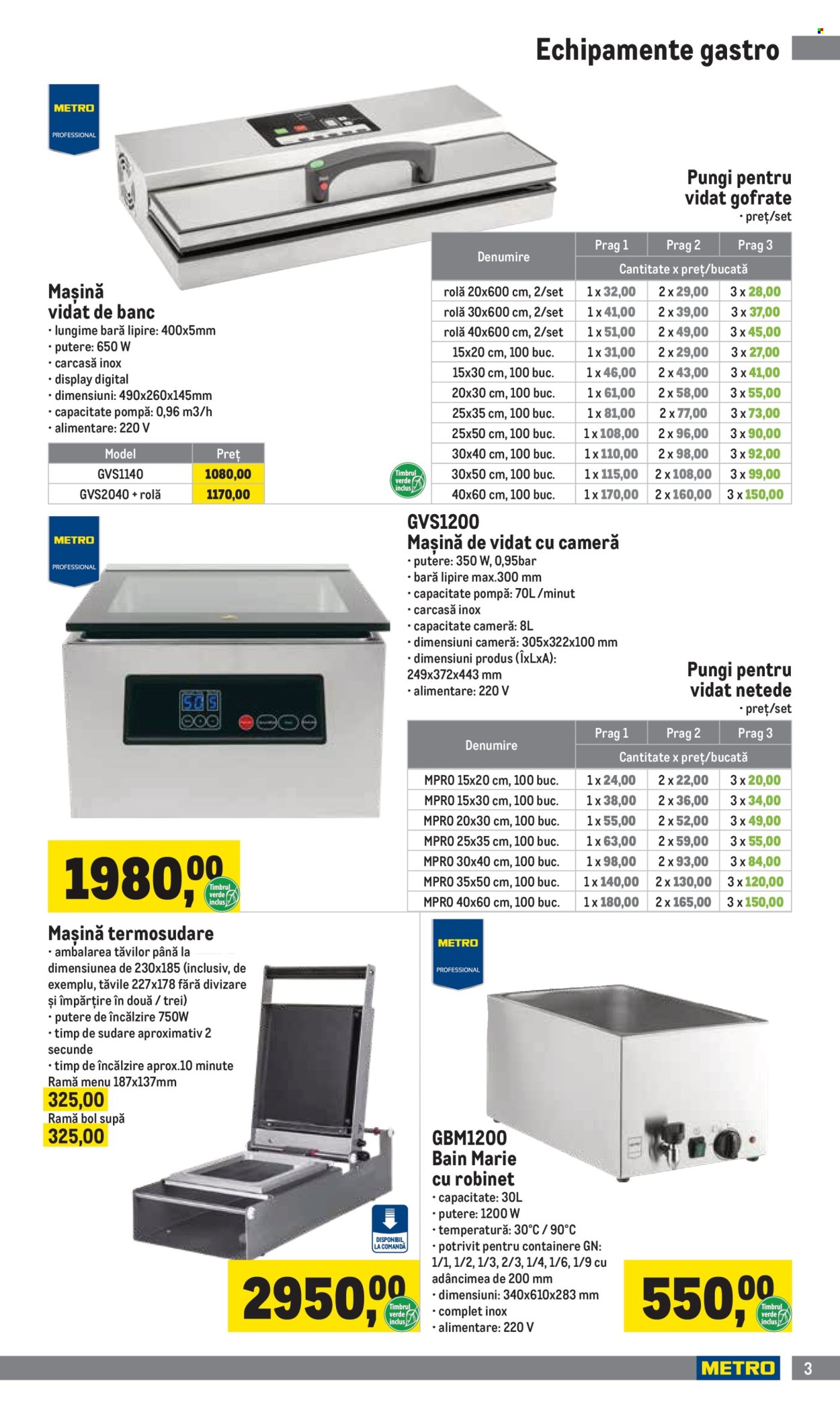 Cataloage Metro  - 01.04.2025 - 30.06.2025. Pagina 3.