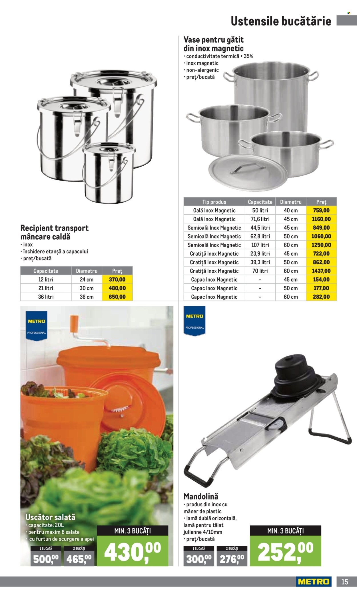 Cataloage Metro  - 01.04.2025 - 30.06.2025. Pagina 15.