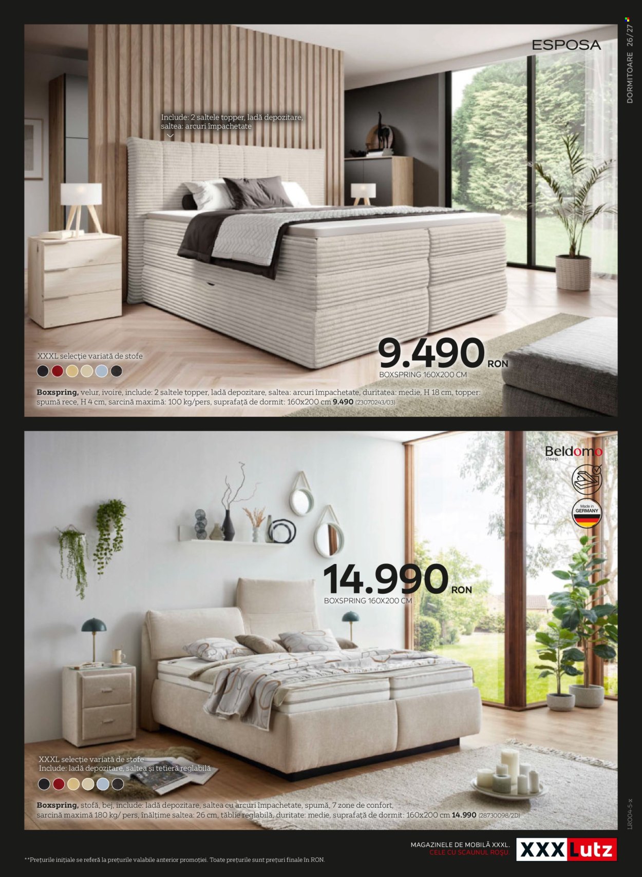 Cataloage XXXLutz  - 08.04.2025 - 31.12.2025. Pagina 27.