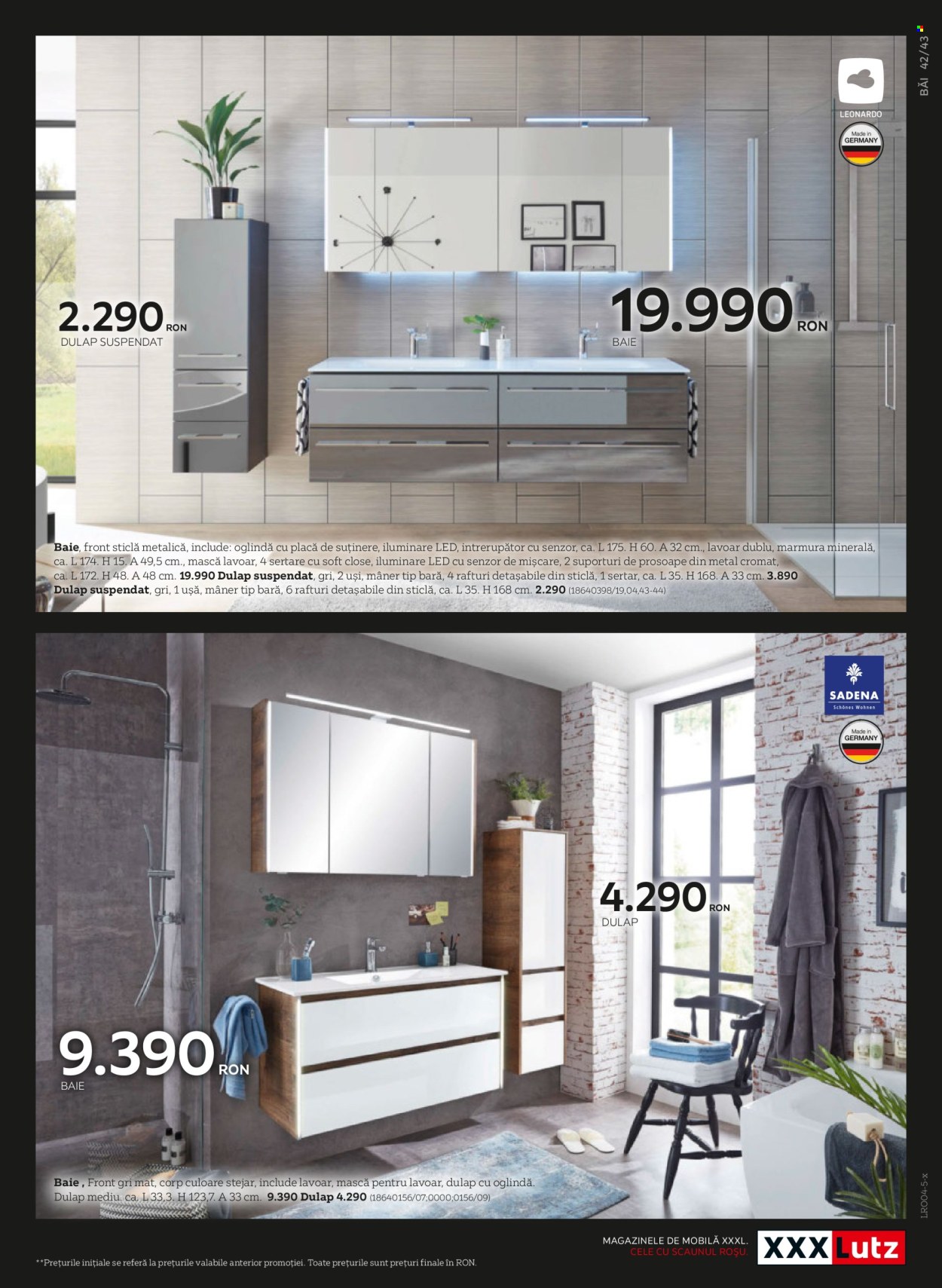 Cataloage XXXLutz  - 08.04.2025 - 31.12.2025. Pagina 43.