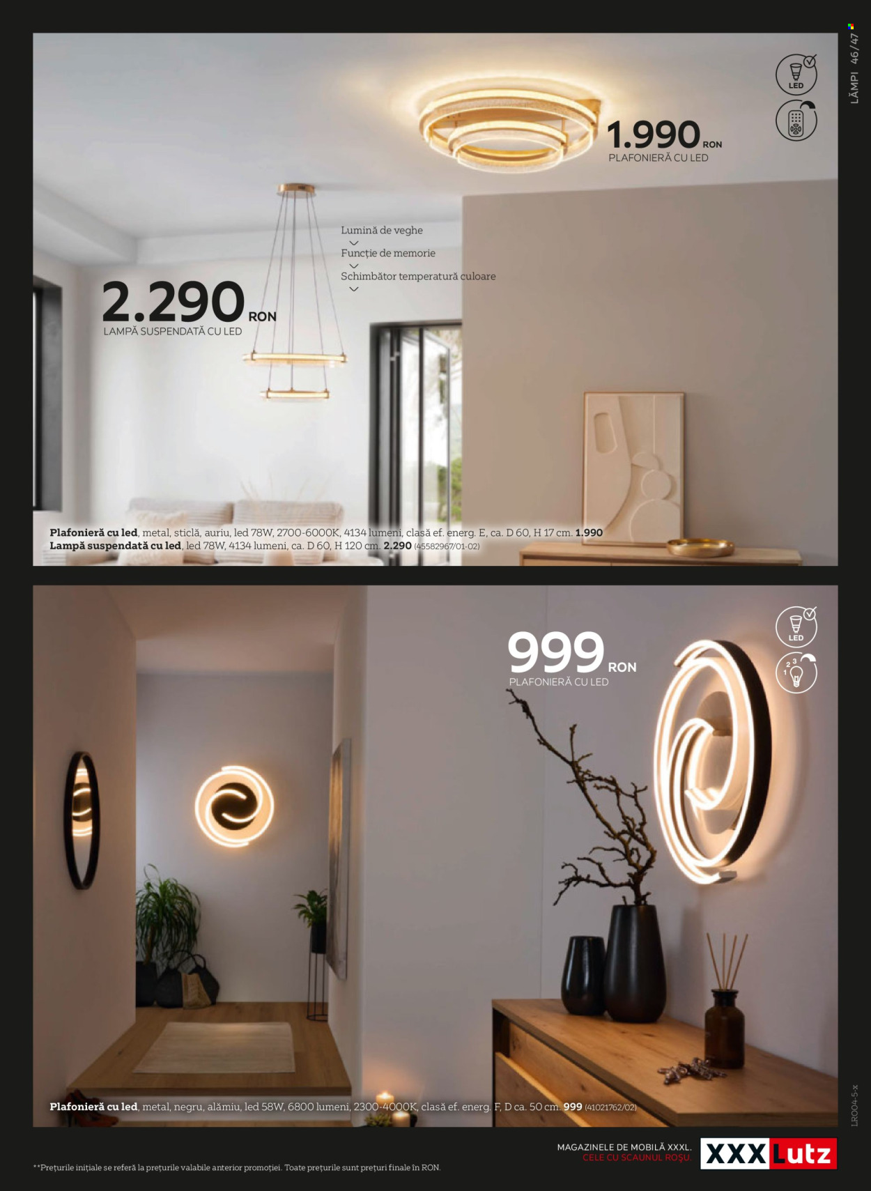 Cataloage XXXLutz  - 08.04.2025 - 31.12.2025. Pagina 47.