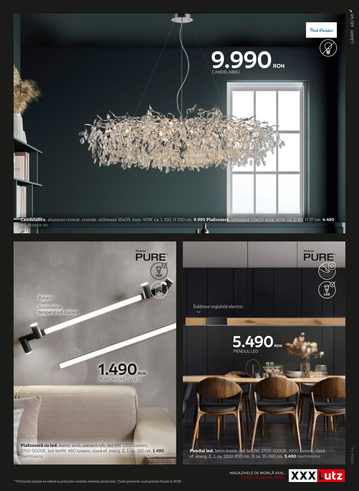 Cataloage XXXLutz  - 08.04.2025 - 31.12.2025. Pagina 49.