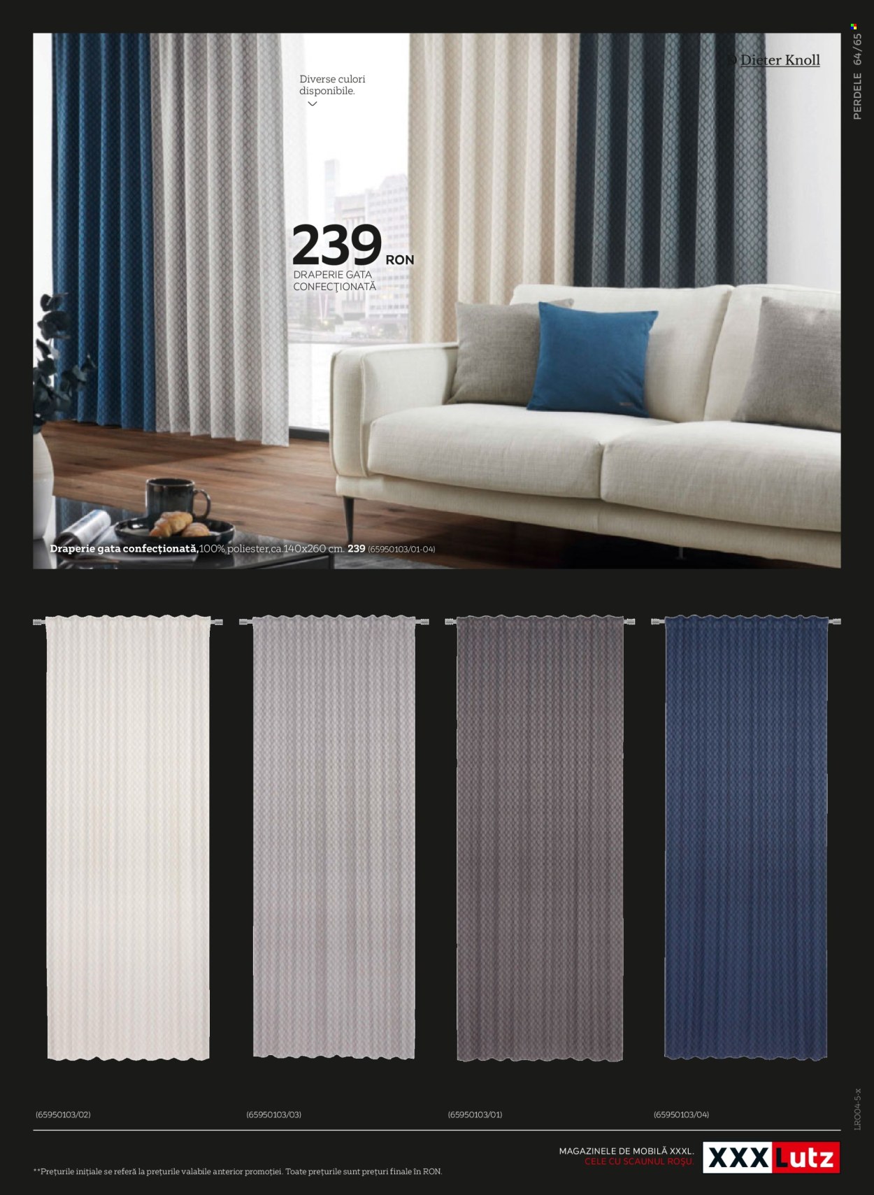 Cataloage XXXLutz  - 08.04.2025 - 31.12.2025. Pagina 65.