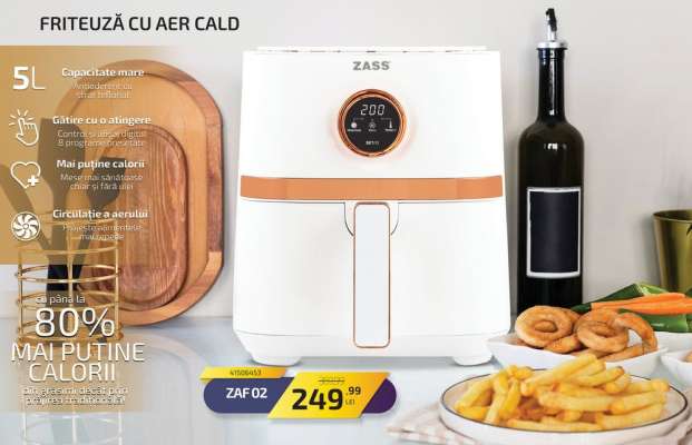 Friteuză cu aer cald ZASS
