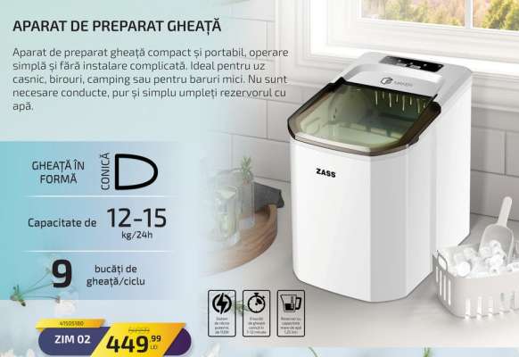 Aparat de preparat gheață