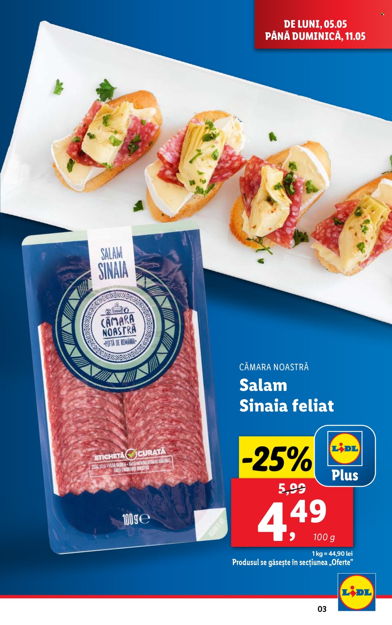 Cataloage Lidl  - 05.05.2025 - 11.05.2025. Pagina 3.