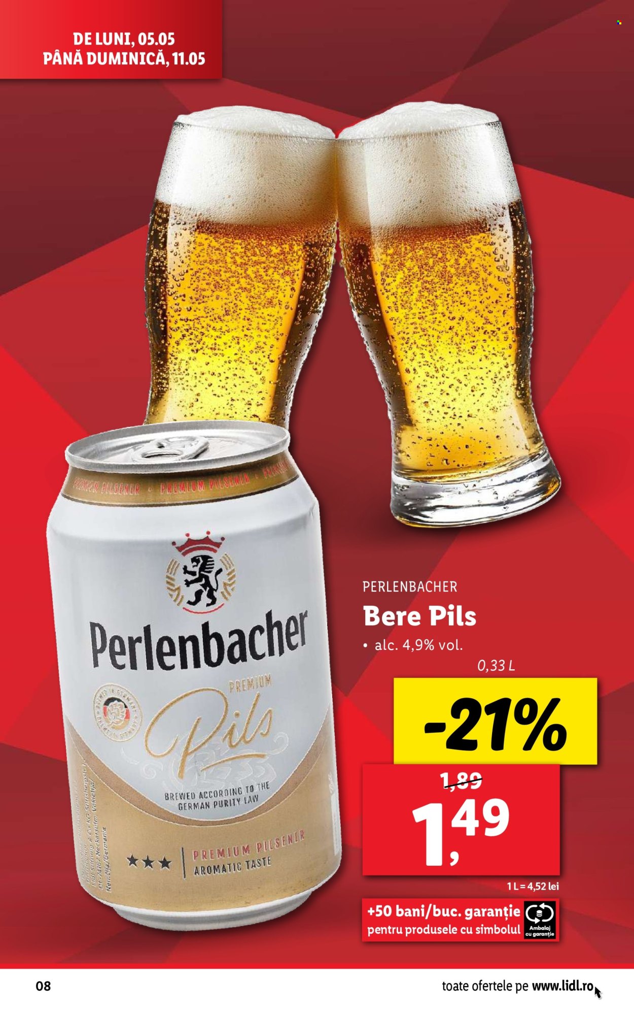 Cataloage Lidl  - 05.05.2025 - 11.05.2025. Pagina 8.