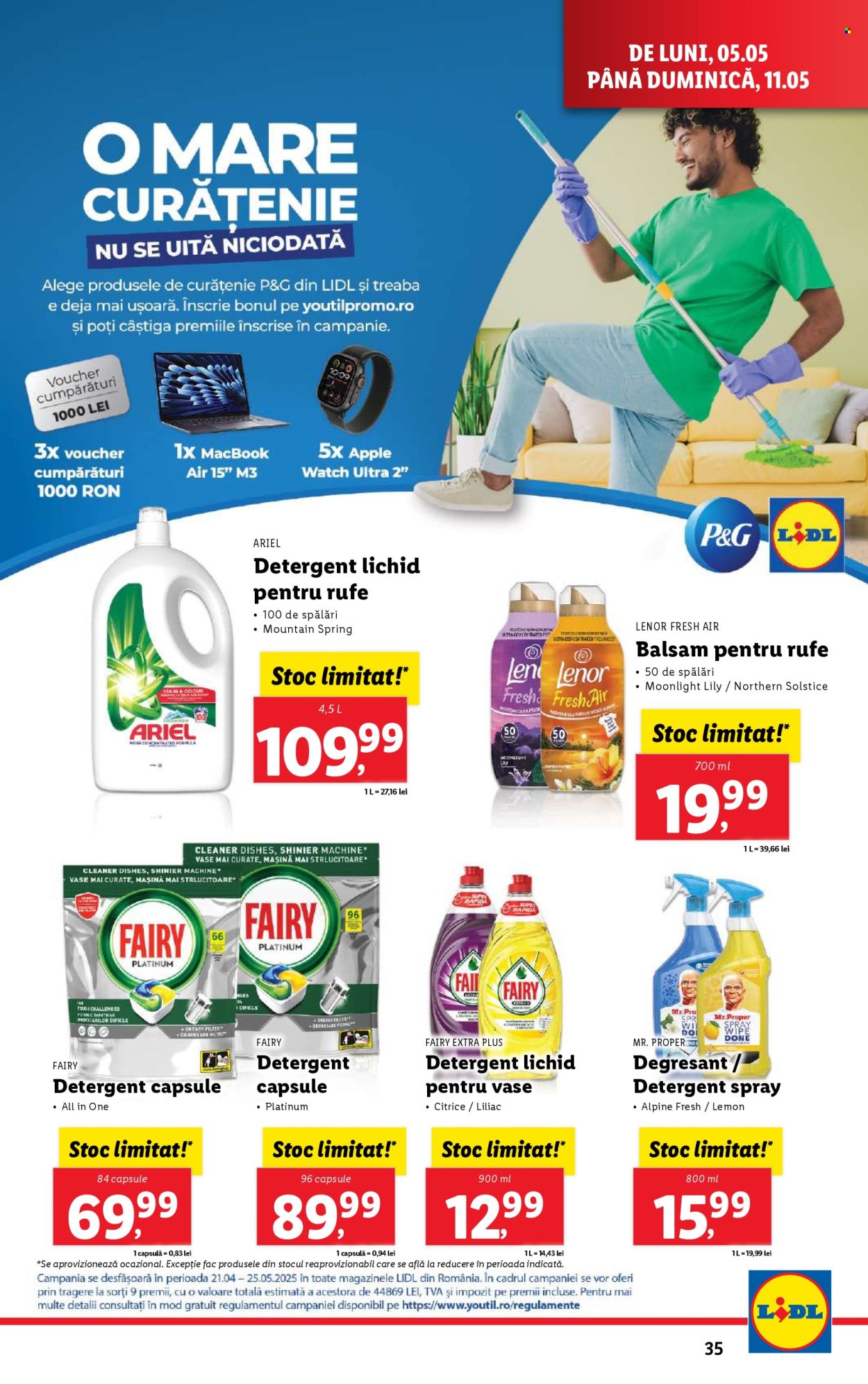 Cataloage Lidl  - 05.05.2025 - 11.05.2025. Pagina 35.