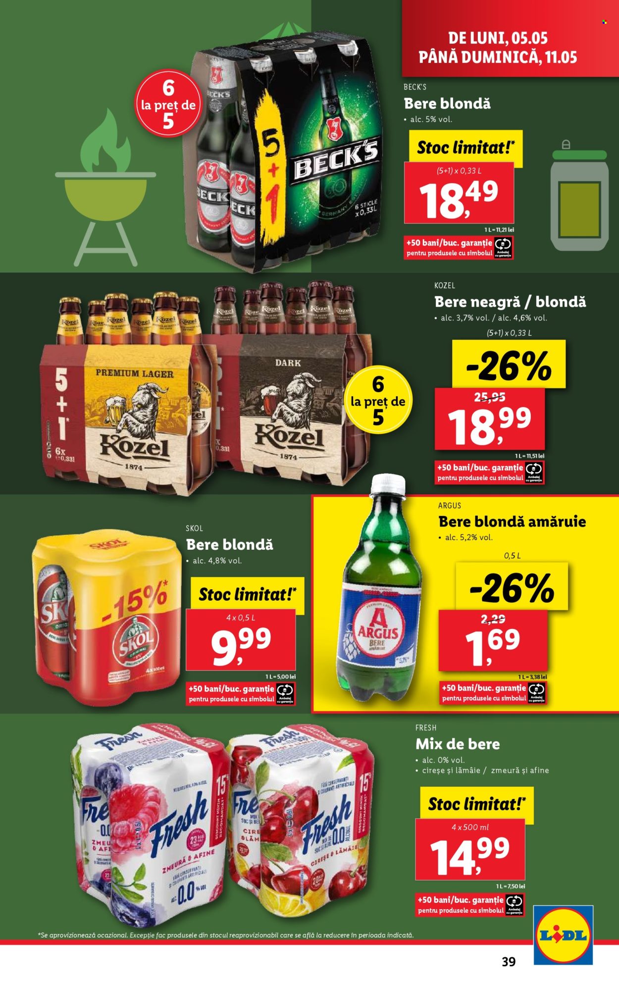 Cataloage Lidl  - 05.05.2025 - 11.05.2025. Pagina 39.