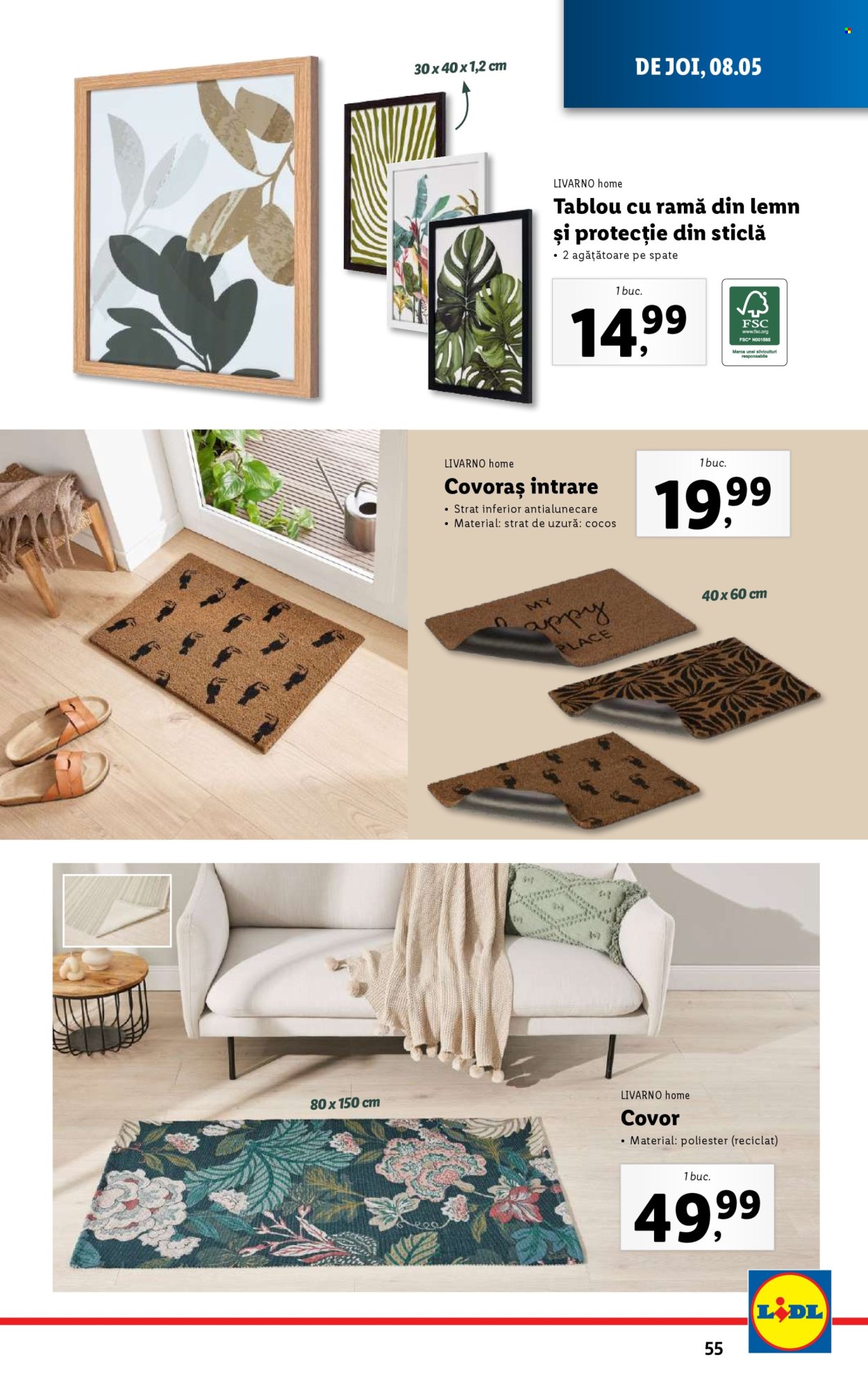 Cataloage Lidl  - 05.05.2025 - 11.05.2025. Pagina 55.