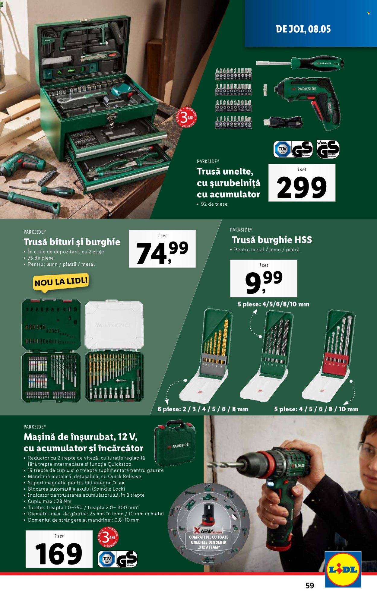 Cataloage Lidl  - 05.05.2025 - 11.05.2025. Pagina 59.