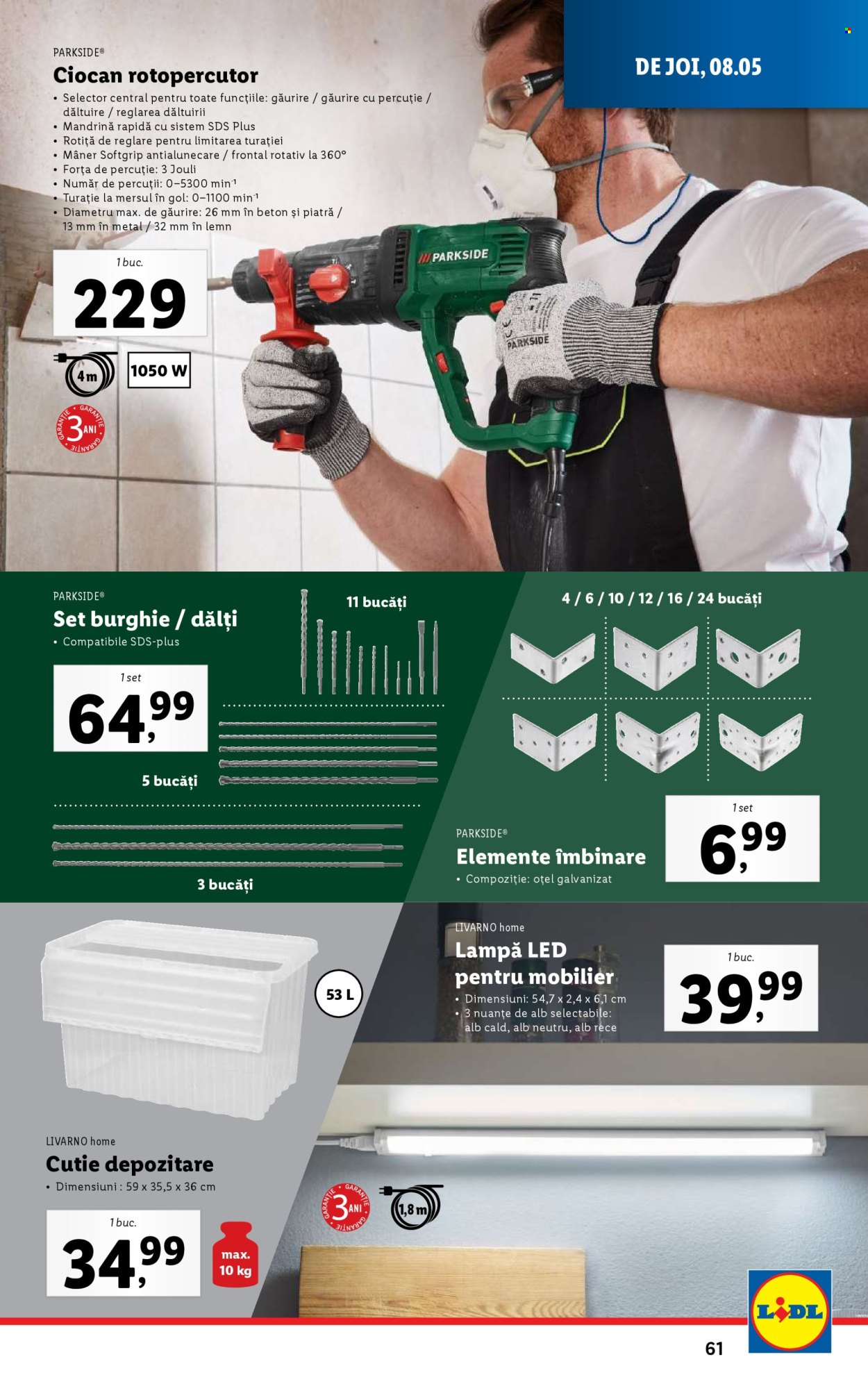 Cataloage Lidl  - 05.05.2025 - 11.05.2025. Pagina 61.