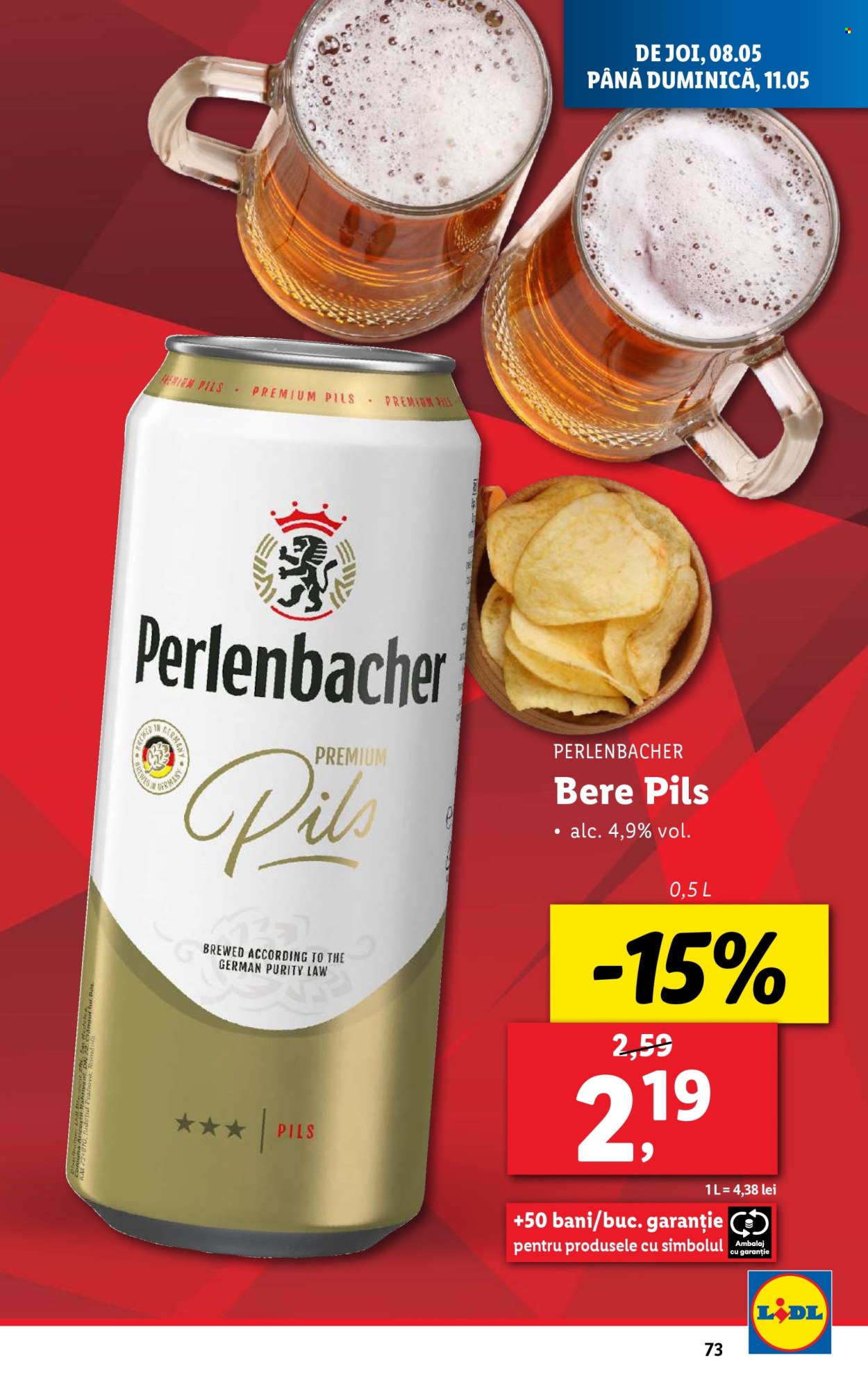 Cataloage Lidl  - 05.05.2025 - 11.05.2025. Pagina 73.