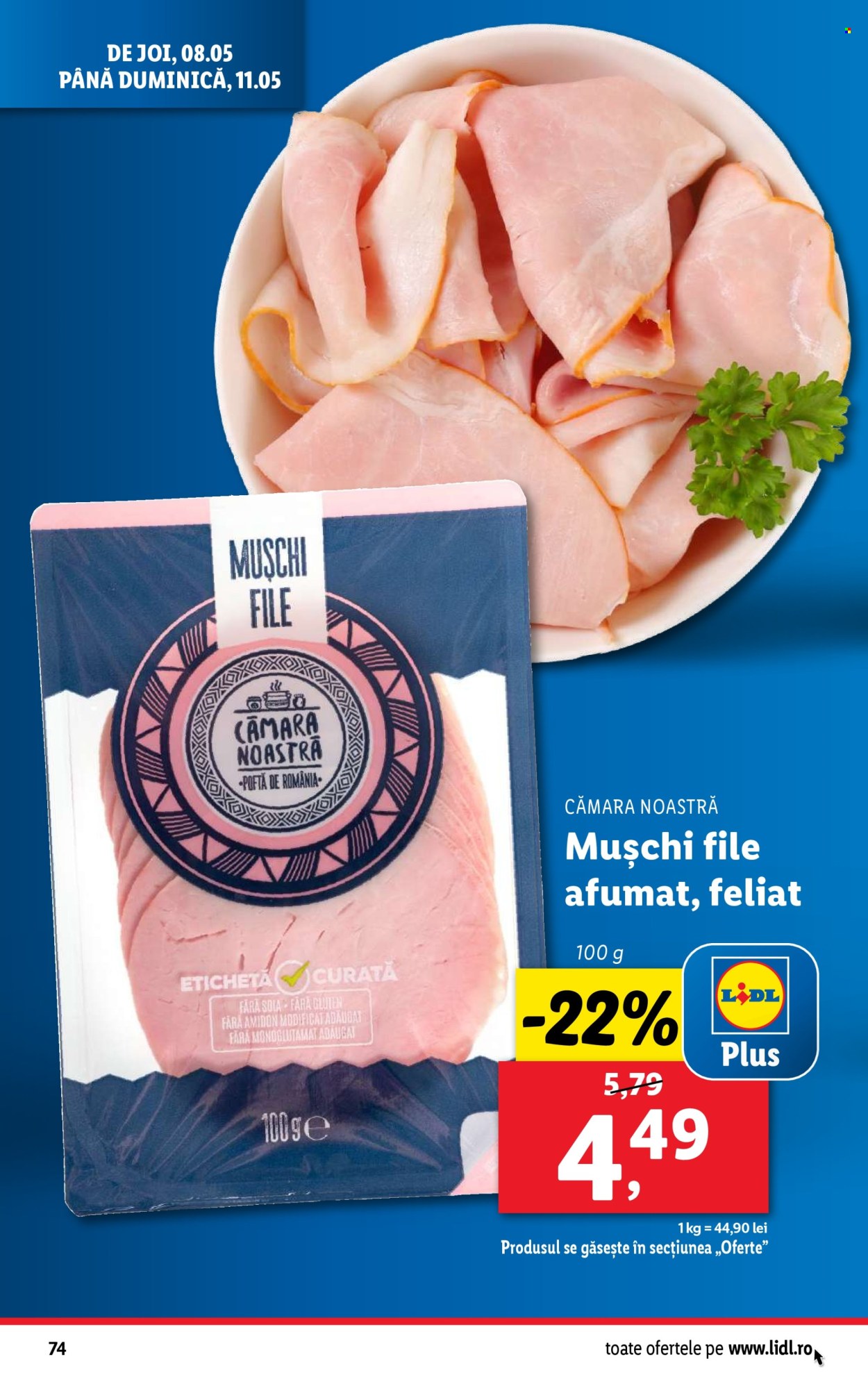 Cataloage Lidl  - 05.05.2025 - 11.05.2025. Pagina 74.