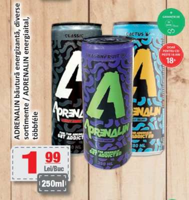ADRENALIN băutură energizantă