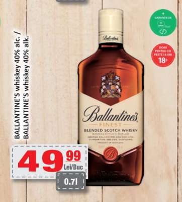 Ballantine's Finest Blended Scotch Whisky