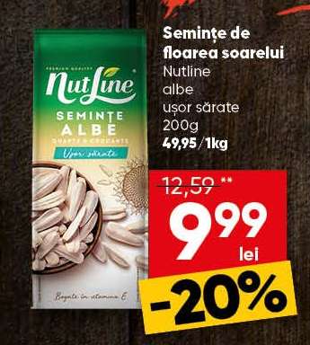 Semințe de floarea soarelui Nutline