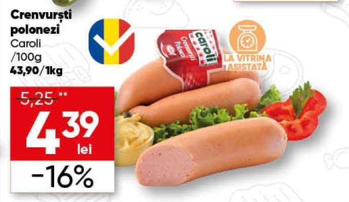 Crenvurști polonezi Caroli