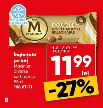 Înghețată pe băț Magnum
