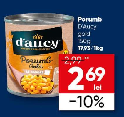 Porumb D'Aucy Gold