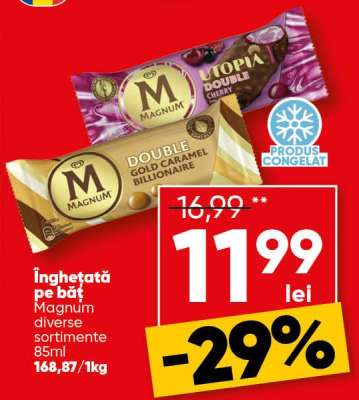 Înghețată pe băț Magnum