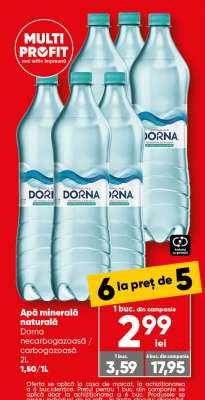 Apă minerală naturală Dorna