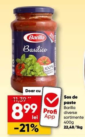 Sos de paste Barilla